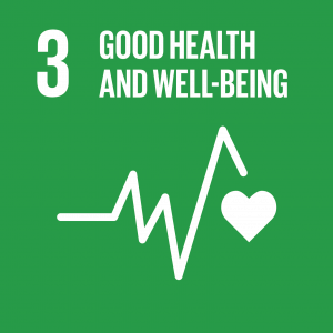 SDG 3 Good Health and Well-Being logo