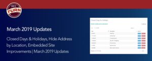 Closed days and holidays