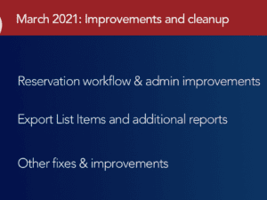 March 2021 myTurn Updates: Grab bag of improvements