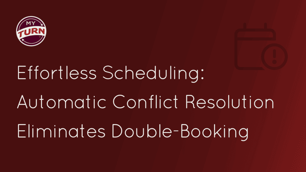 Effortless Scheduling: Automatic Conflict Resolution Eliminates Double-Booking