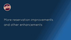 More reservation improvements and other enhancements
