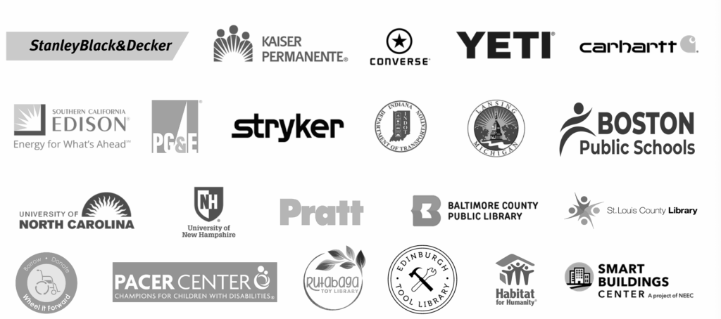 An image showing logos of myturn customers across sectors.