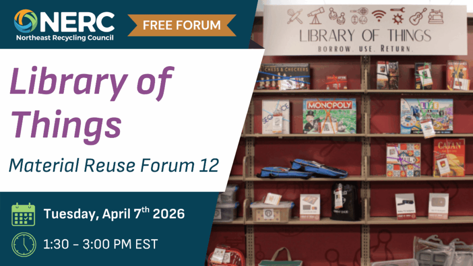 Library of Things / Material Resuse Form 12 With date and time